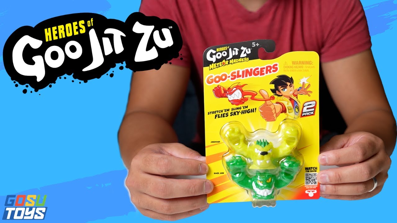 Heroes of Goo Jit Zu Meteor Madness Goo Slingers 2 Pack Unboxing and Review
