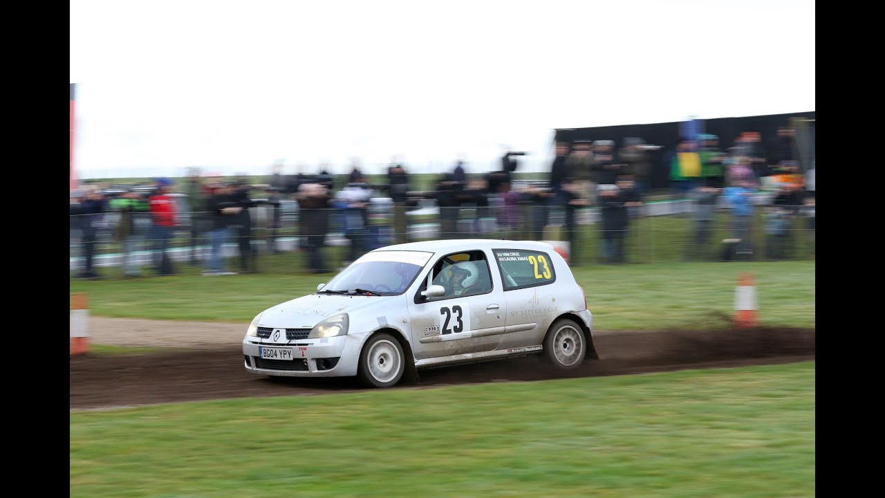 2024 Snetterton Stage Rally - SS2 - Clio 182 Slippery and near misses