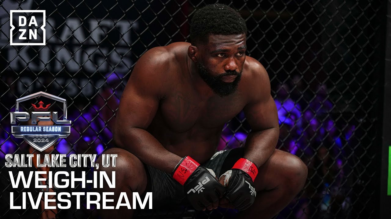 2024 PFL Regular Season: Light Heavyweights and Lightweights Weigh-In Livestream 🚨