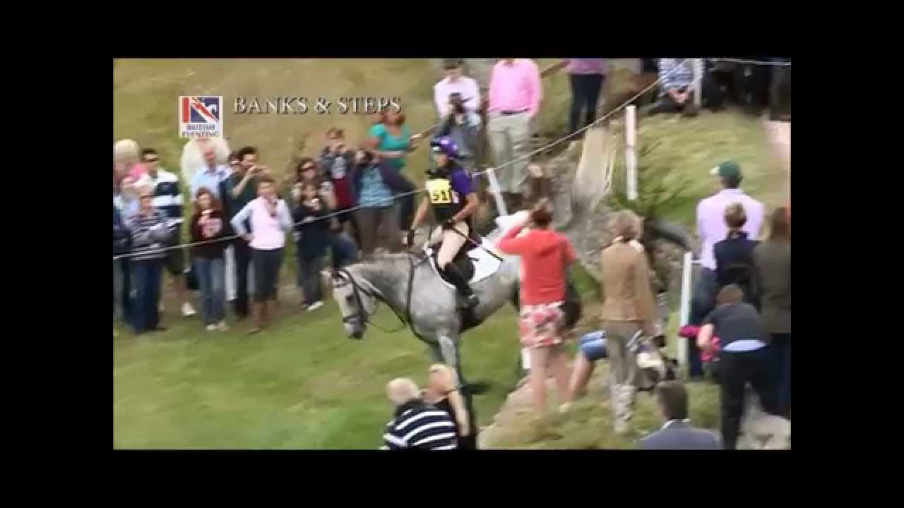 British Eventing Training: 7. Banks and Steps