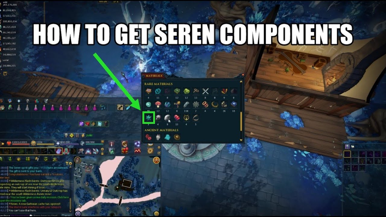 How to get Seren components | Runescape 3