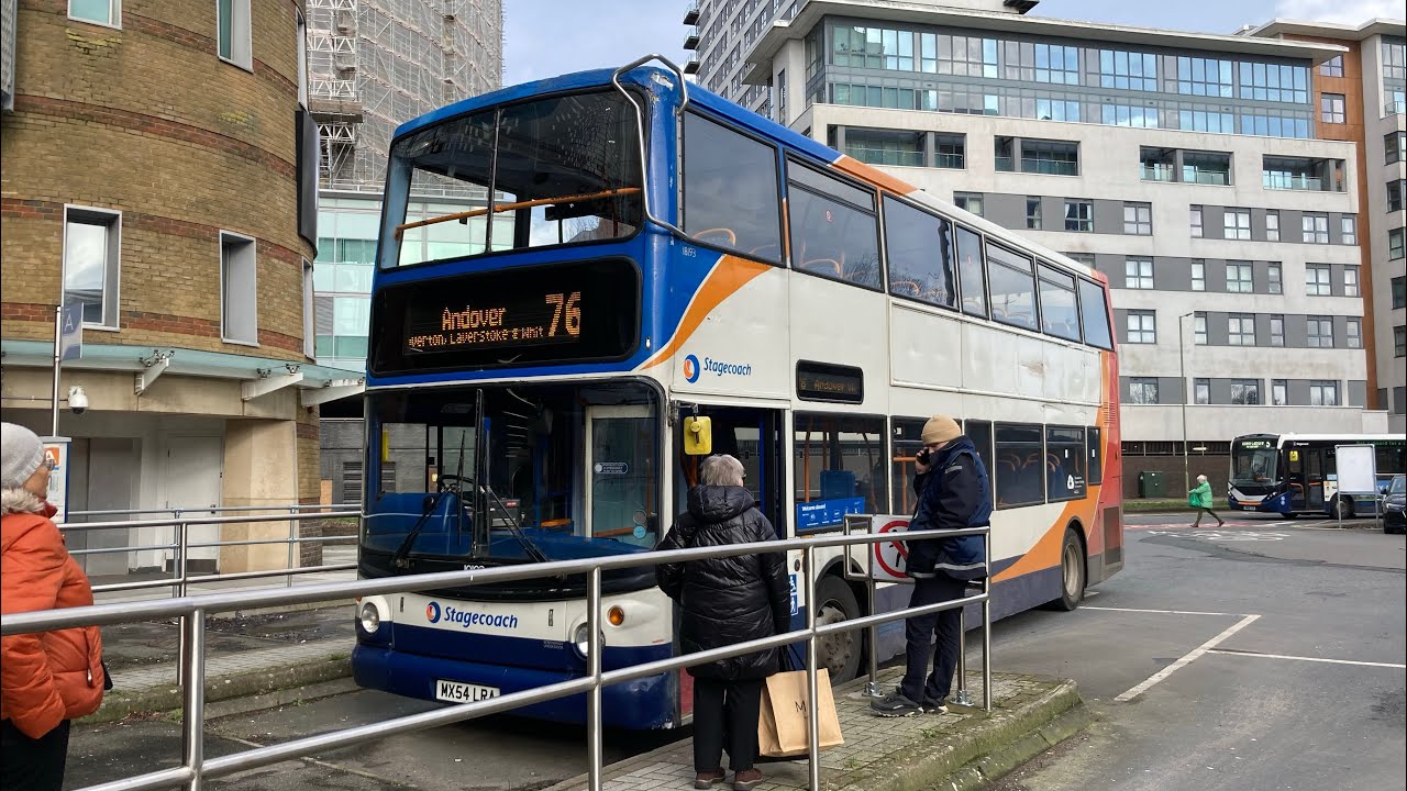 Stagecoach South 76 貝辛斯托克轉車站Basingstoke BBI➡️安德沃轉車站Andover BBI 🚌MX54 LRA/18193 
