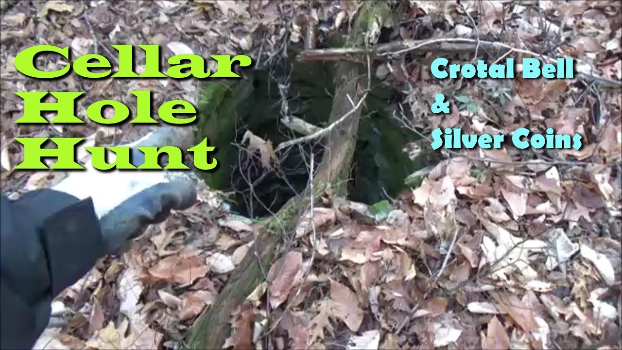 HUGE CROTAL BELL AND SILVER COINS! METAL DETECTING FOR TREASURE IN THE WOODS!