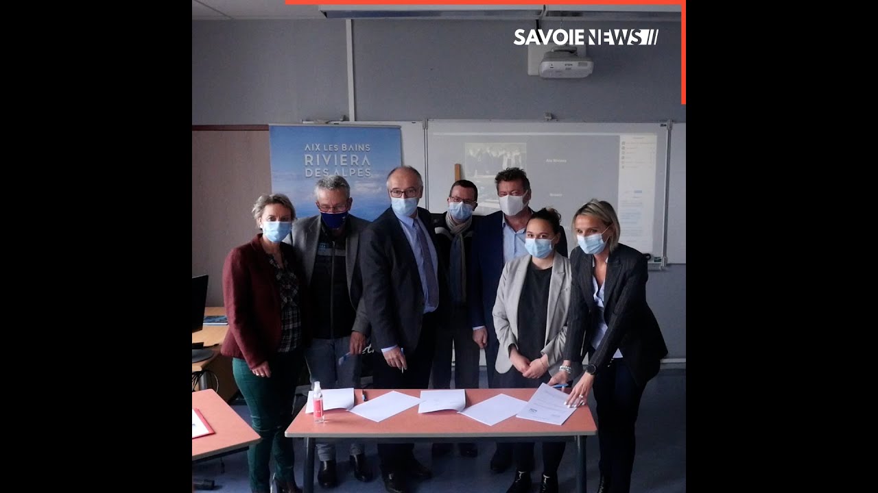 Aix-les-Bains : Aix-les-Bains Riviera des Alpes soutient les élèves du BTS MCO