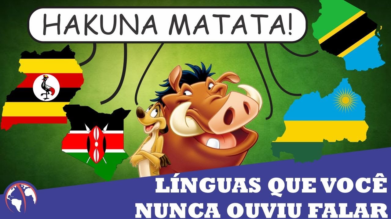LÍNGUAS que você NUNCA OUVIU FALAR