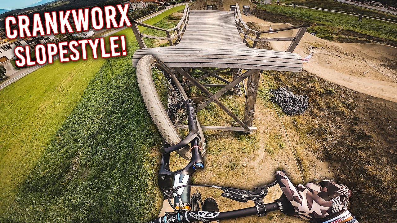 HUGE SLOPESTYLE MTB JUMPS - Crankworx Innsbruck 2020