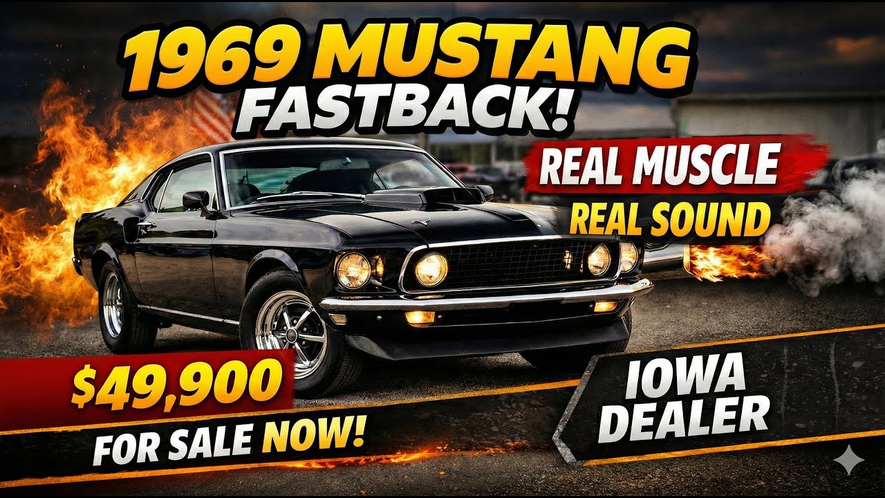 Продается Ford Mustang Fastback 1969 года в Айове | Настоящая мощь, настоящий звук двигателя