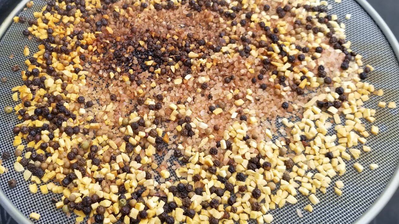 Cold smoked SPG  | smoked salt pepper garlic
