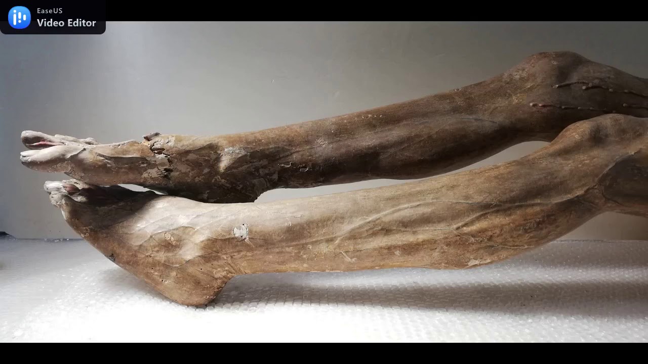 Restauro del Crocifisso di Santa Maria Argentea - prime fasi 1