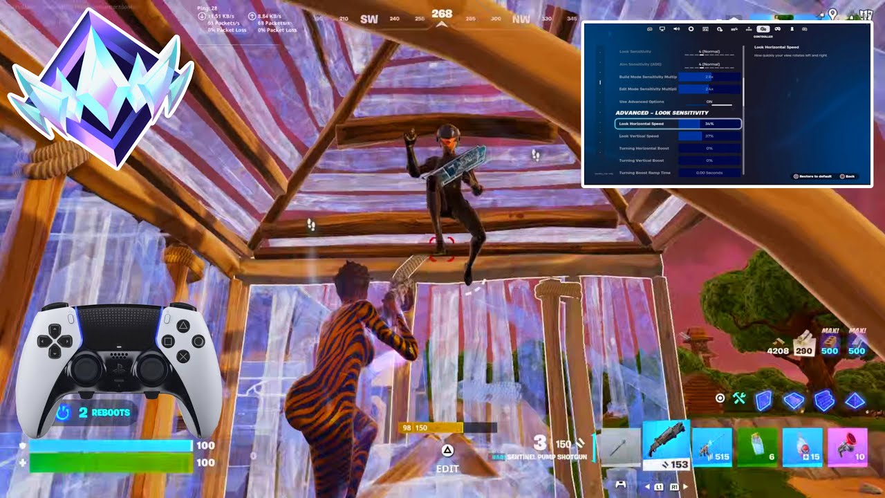 *UPDATED* BEST Controller Settings For Fortnite Chapter 7 Season 1! (PS4/PS5/XBOX/PC)