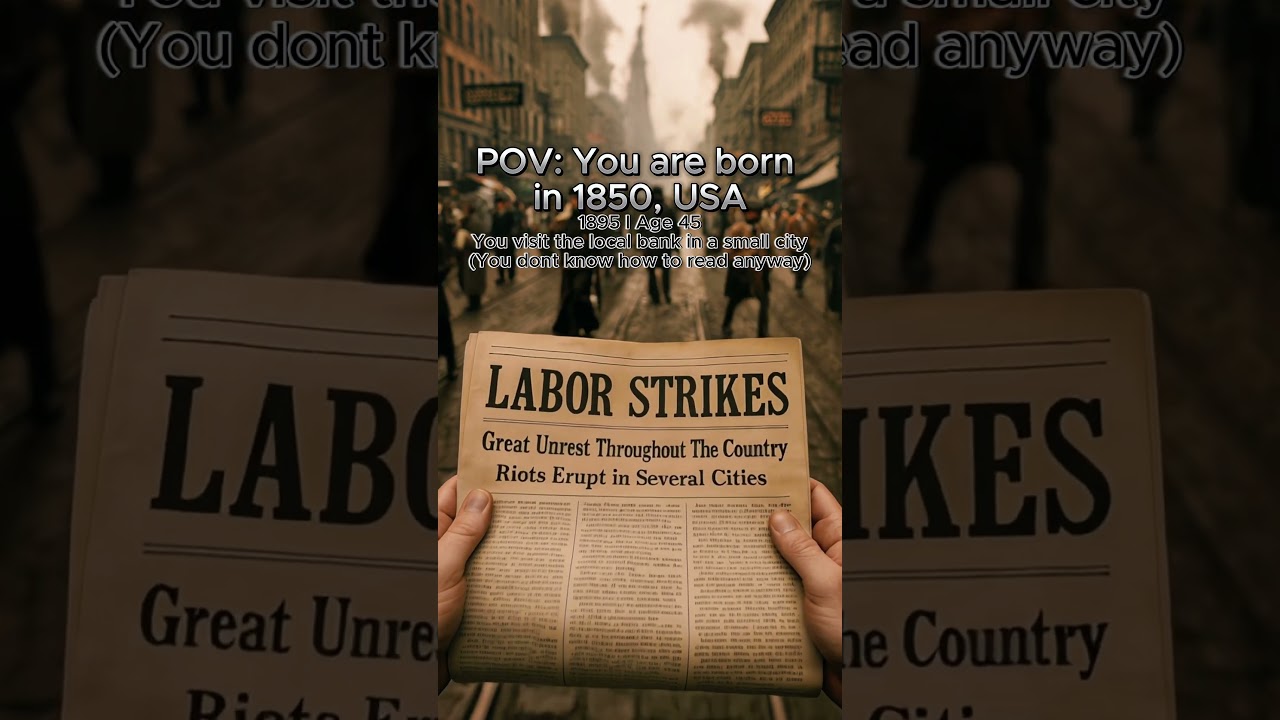 POV: You are born in 1850, USA #usa #history