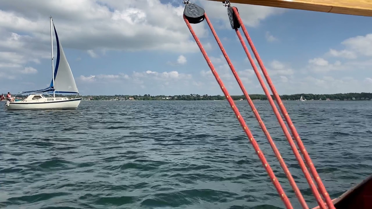 Rosenvold - Middelfart mit Folkeboot Oliese