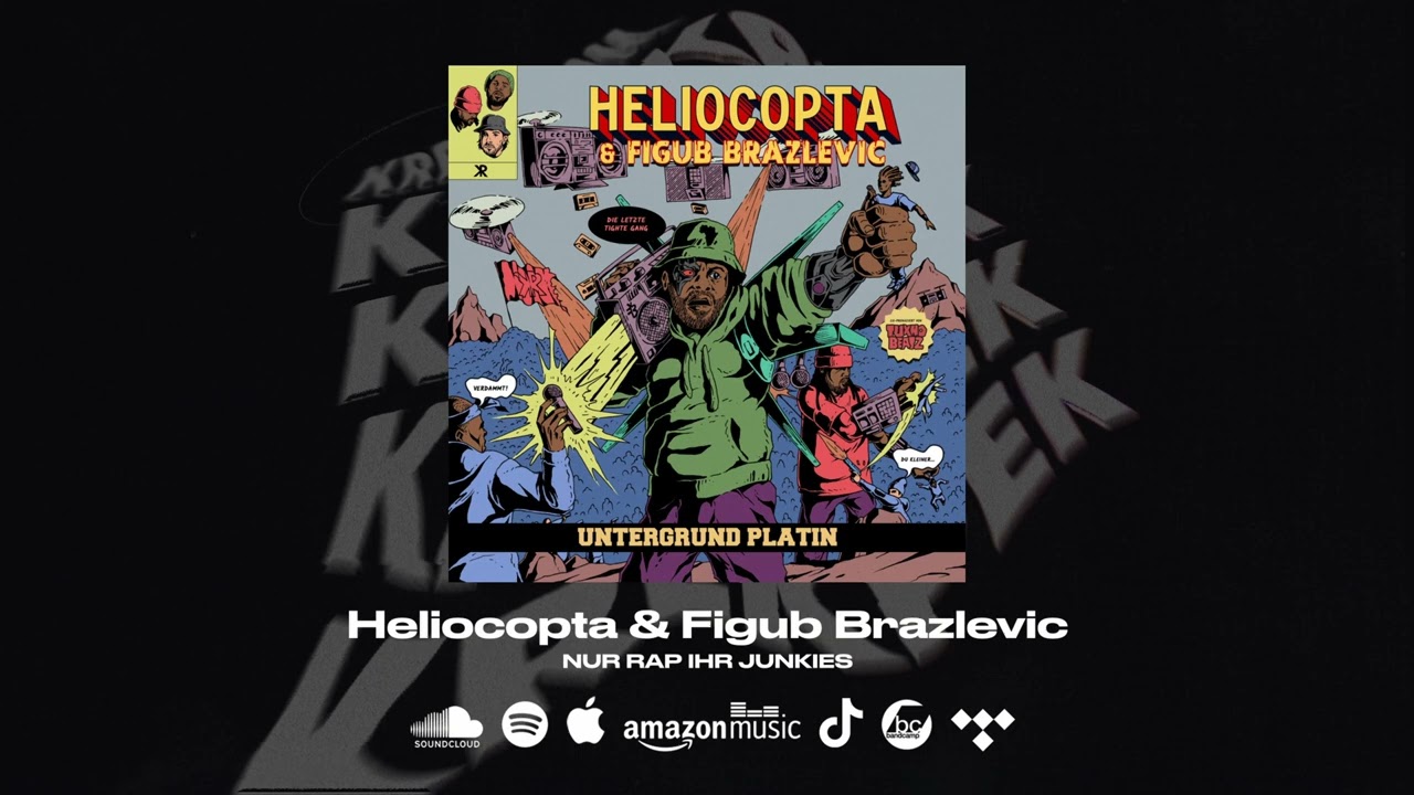 Heliocopta & Figub Brazlevic - Untergrund Platin [Full Album] | #krekpek