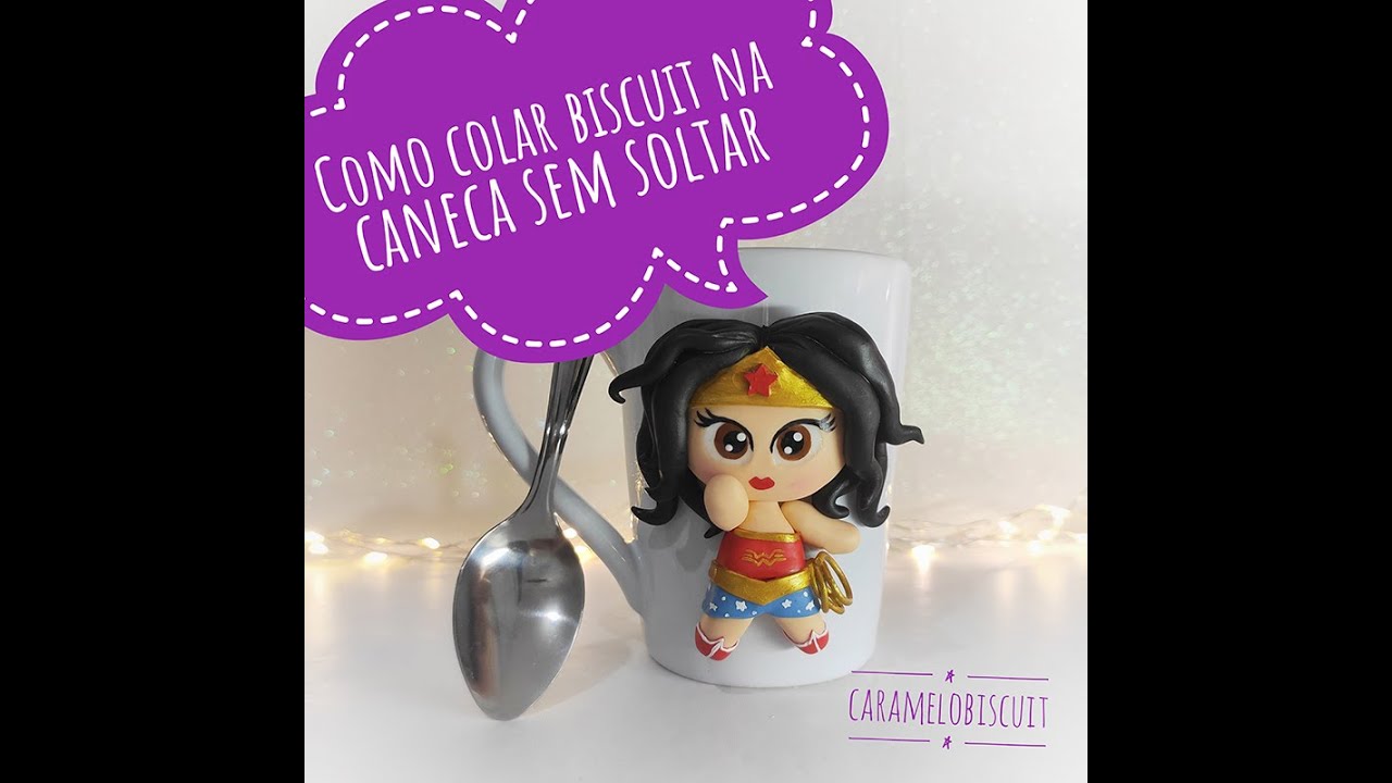 COMO COLAR BISCUIT NA CANECA SEM SOLTAR