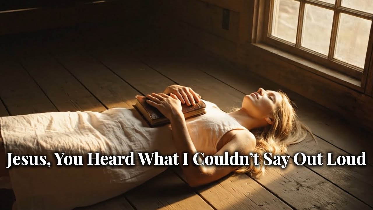 Jesus, You Heard What I Couldn’t Say Out Loud | Worship for Silent Battles