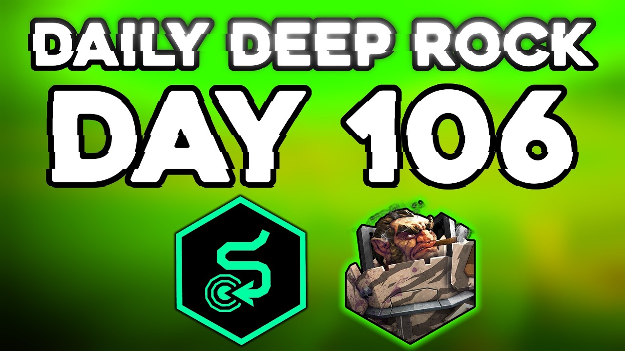Daily Deep Rock - Day 106 / Gunner / Escort Duty / Azure Weald