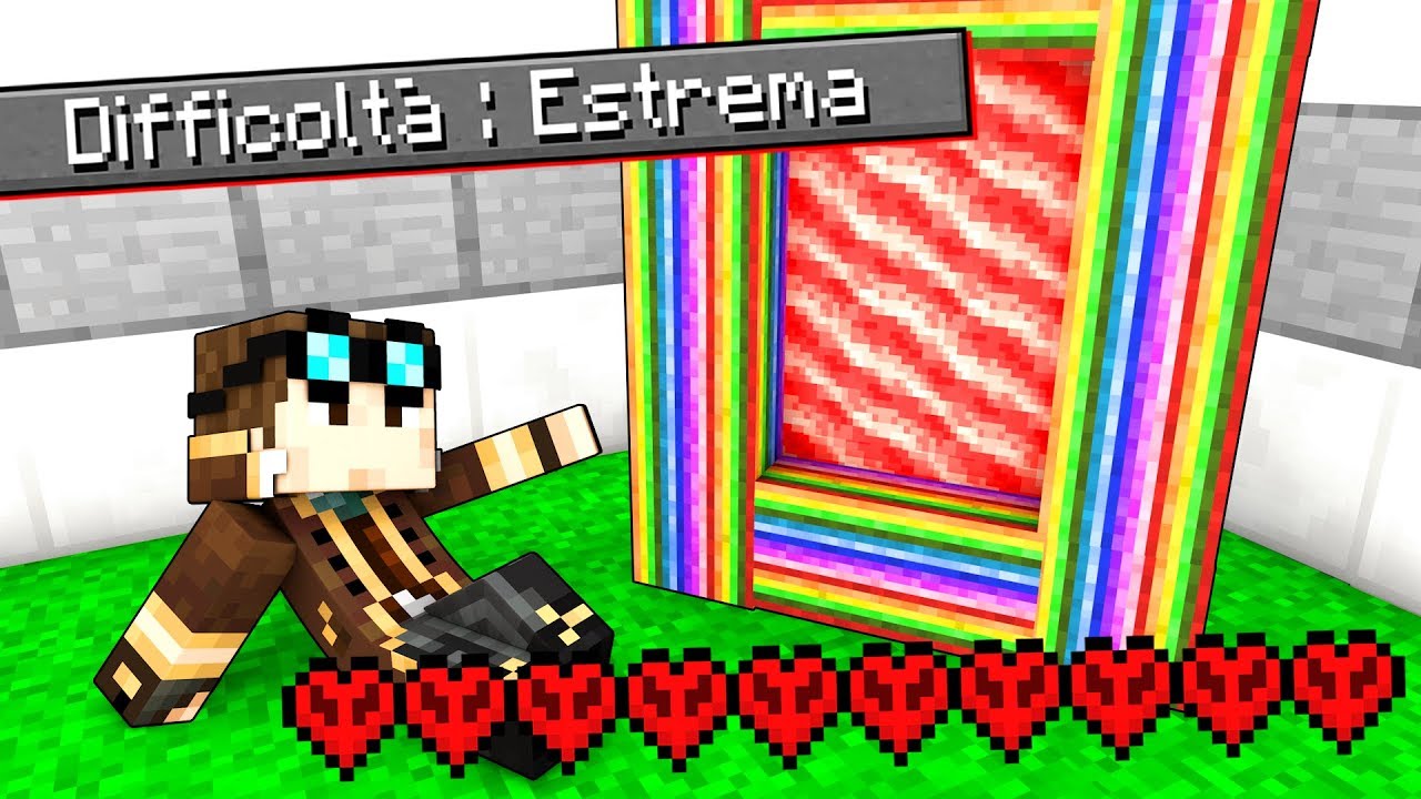 LA DIMENSIONE FELICE DI MINECRAFT A DIFFICOLTÀ ESTREMA!!