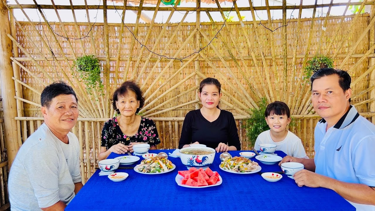 Cháo Gỏi Gà Chuối Cây Bông Điên Điển-Hương Vị Miền Tây Ăn Là Ghiền/KPMT, T5 