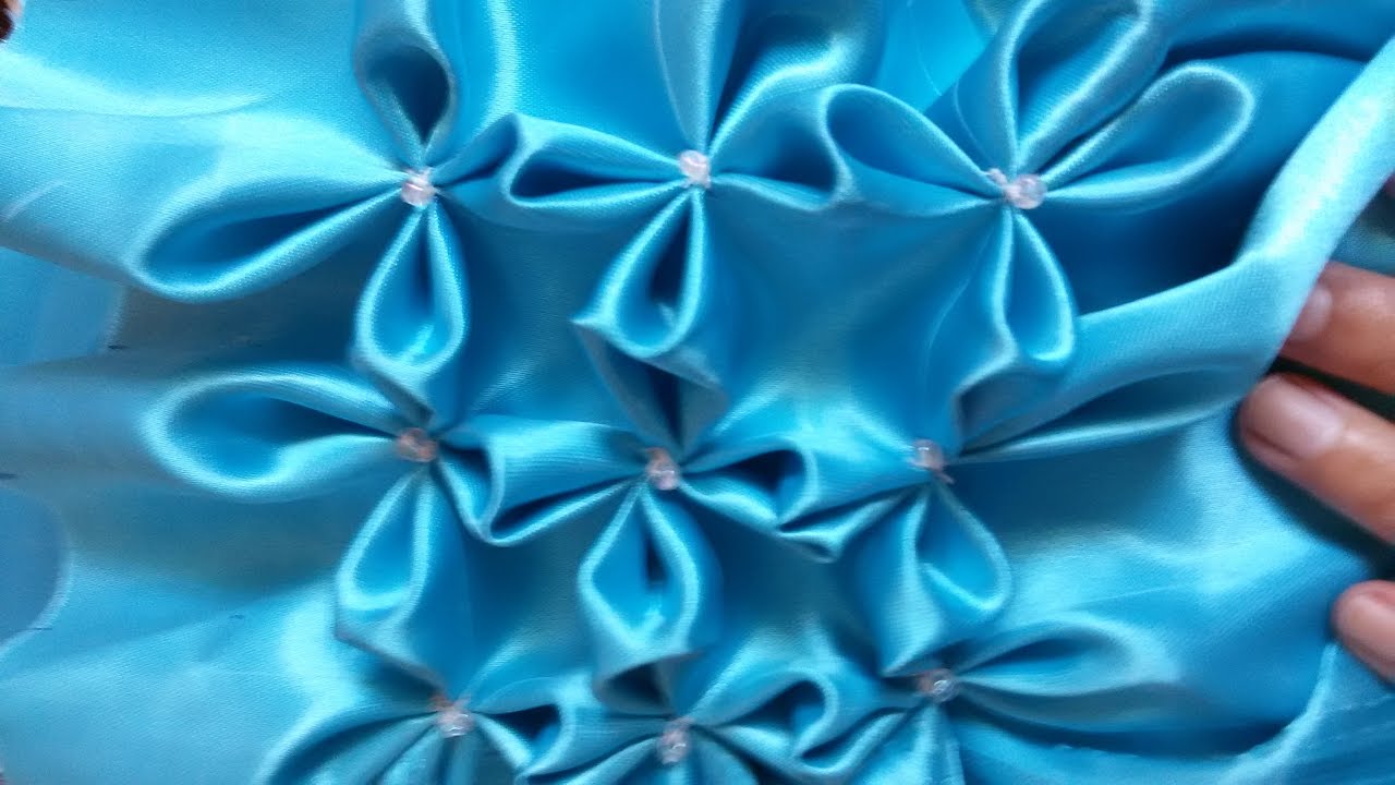 تعلمي بالخطوات عمل غرزة سموك 