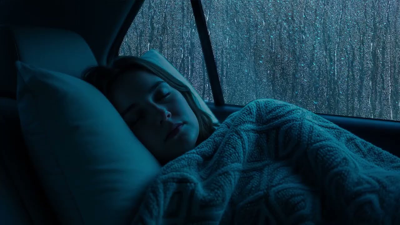Say Goodbye to Stress in Under 3 Minutes and Fall Asleep to Rain & Thunder Inside a Car