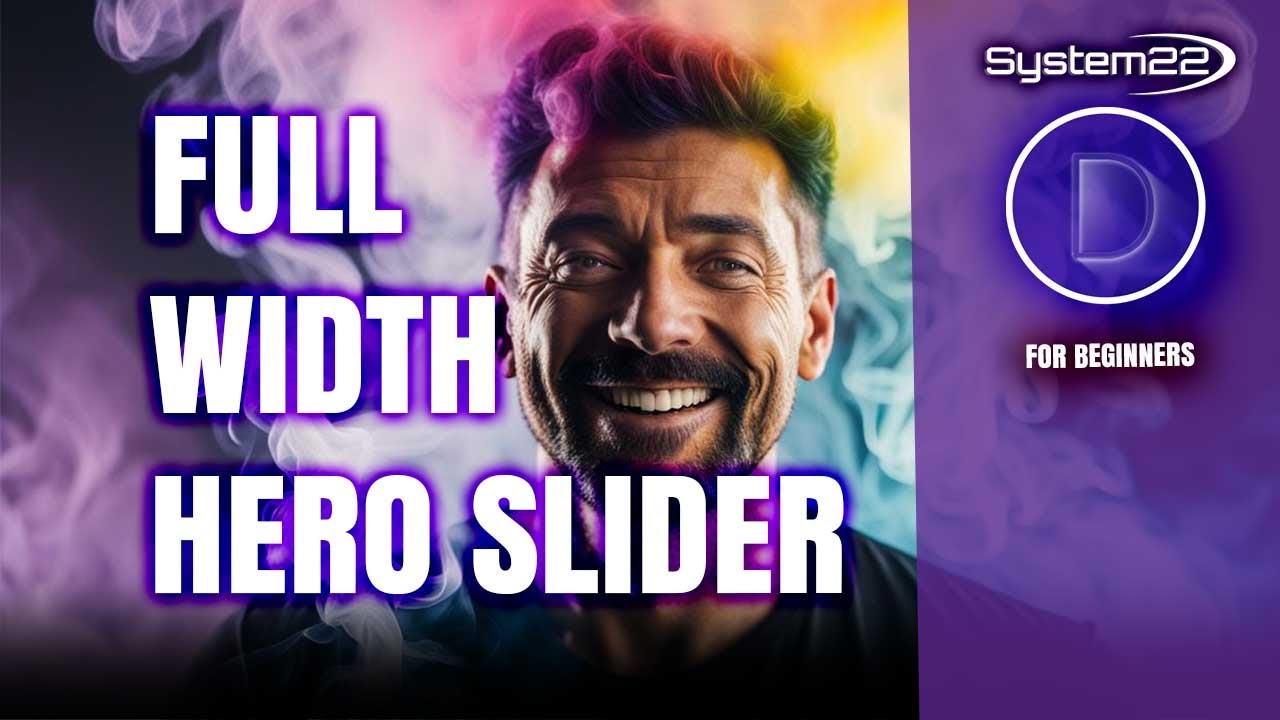 Dive into Divi: Full-Width Animated Hero Slider Essentials