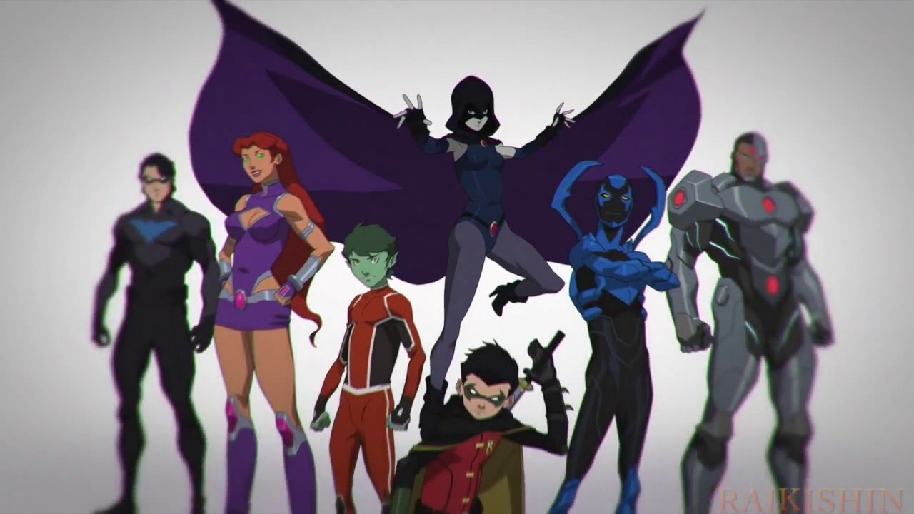 {AMV}Justice League vs Teen Titans Hero