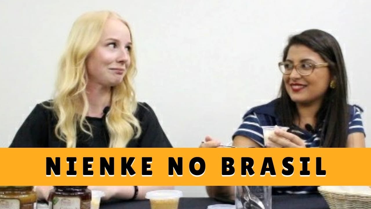 GRINGA REAGINDO A COMIDAS TÍPICAS NO RN | NIENKE NO BRASIL