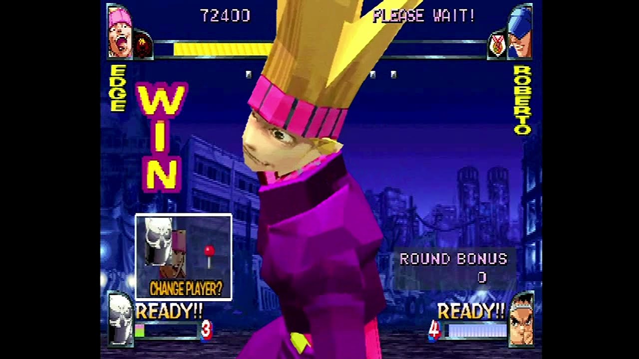 Rival Schools (PlayStation) Arcade as Edge/Akira