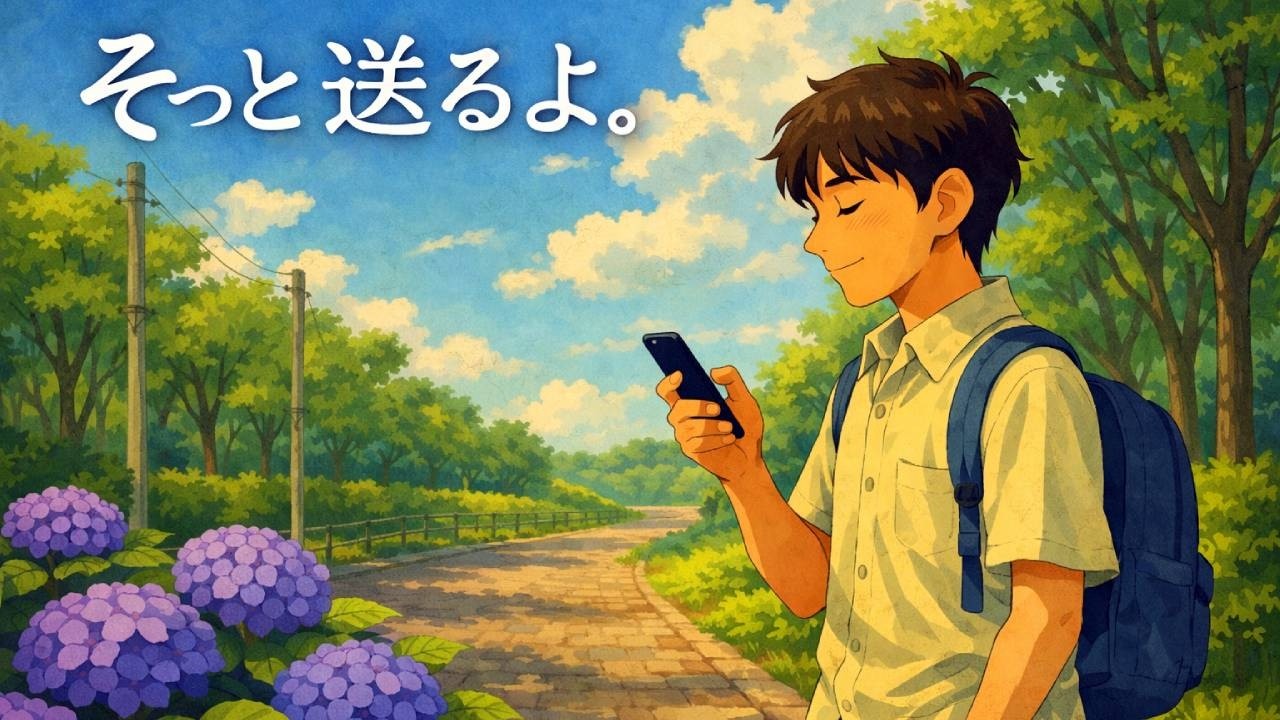 そっと送るよ｜Softly Sent