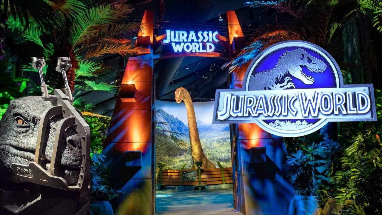 Jurassic World - Basel The Exhibition | Life-Size Dinosaurs in 4K