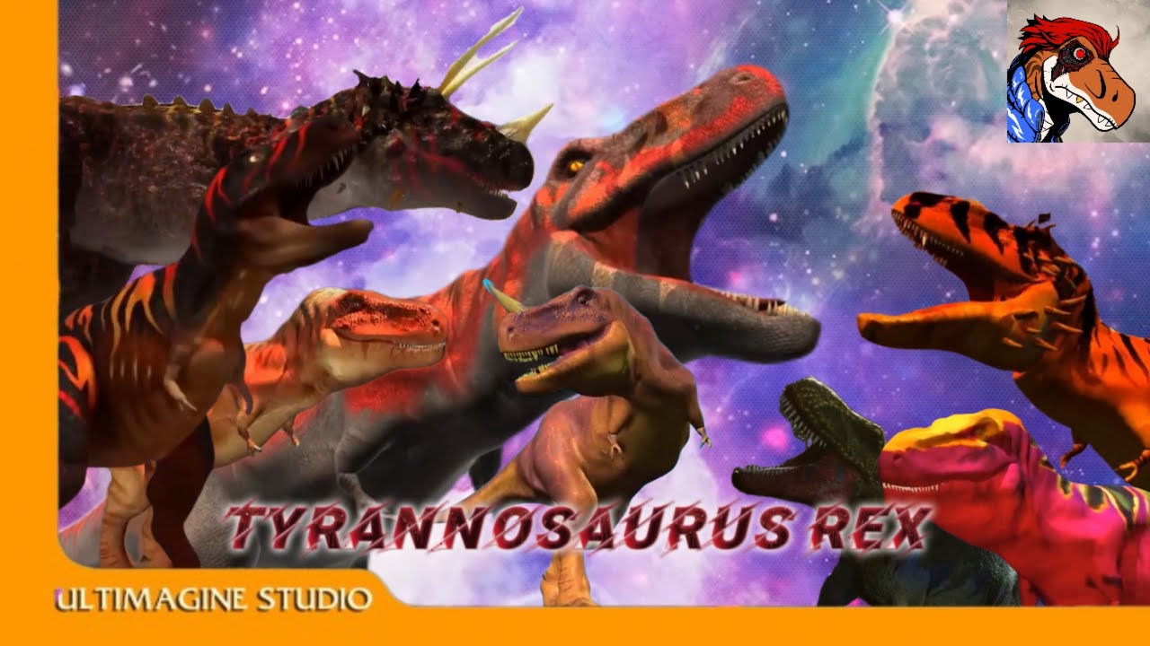 Pong1977: Tyrannosaurus Rex (All Battles) (FANMADE!!) @pong1977