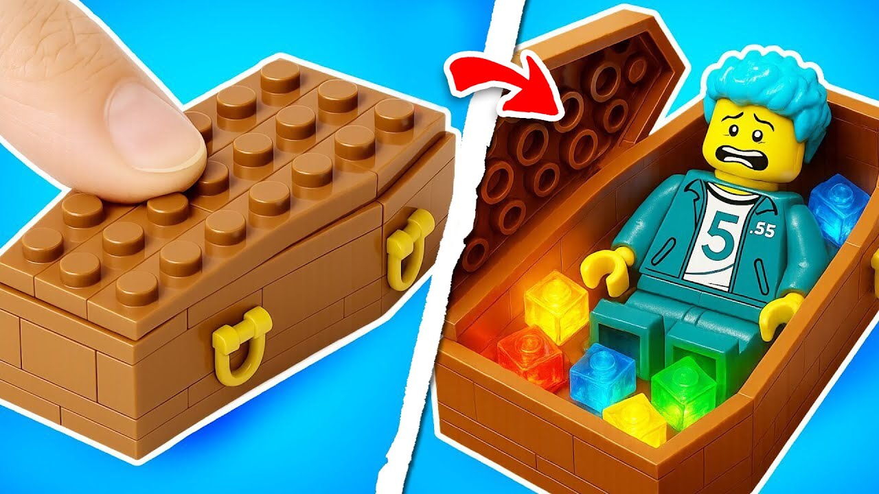 Я смоделировал игру «Кальмар» в LEGO...