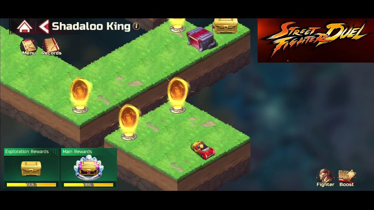 Street Fighter Duel - Global Operation - Trial Grounds - Shadaloo King