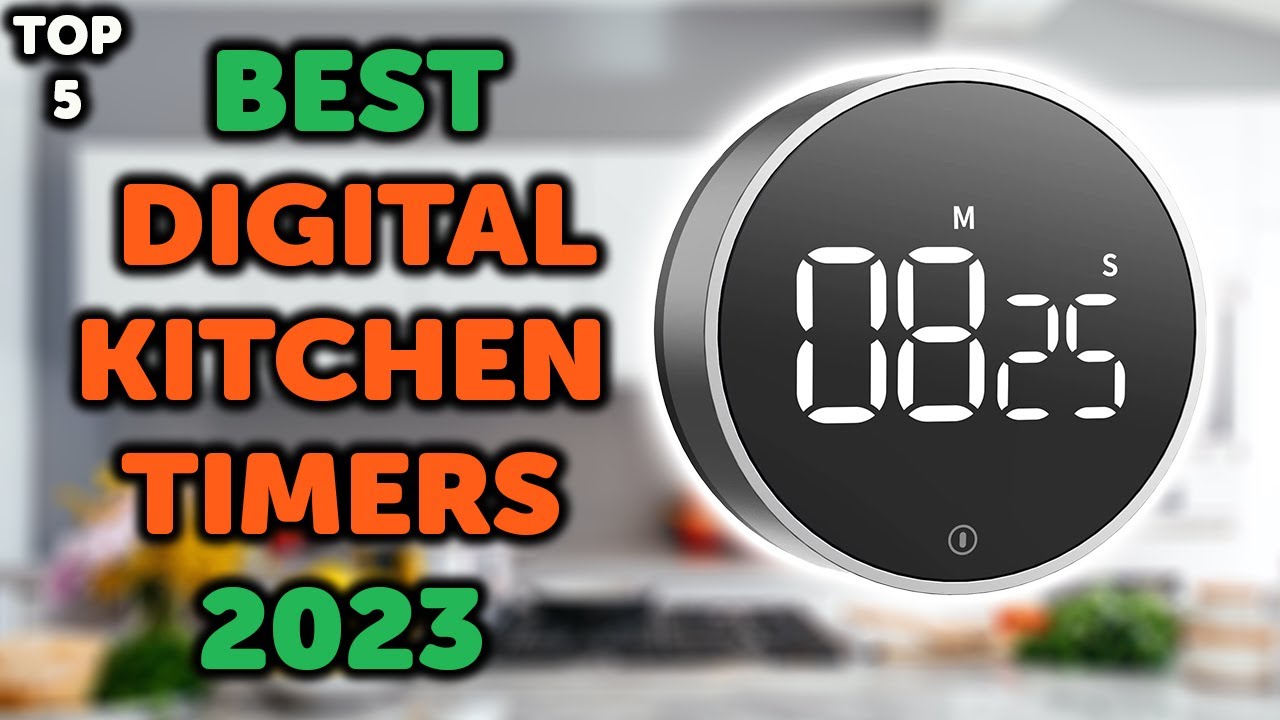 5 Best Digital Kitchen Timer 2023 | Top 5 Magnetic Kitchen Timers in 2023