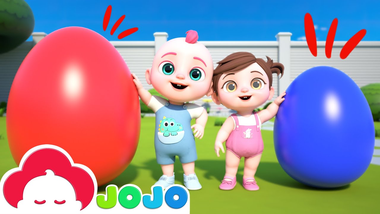 JoJo com enormes ovos surpresa | Canções Infantis | Baby JoJo em Português