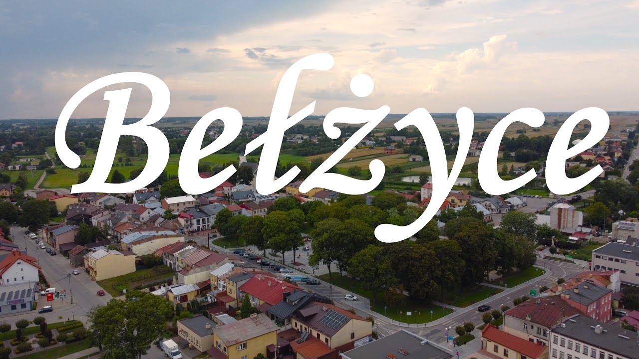 Bełżyce z drona DJI 4k - Bełżyce z lotu ptaka DJI 4k