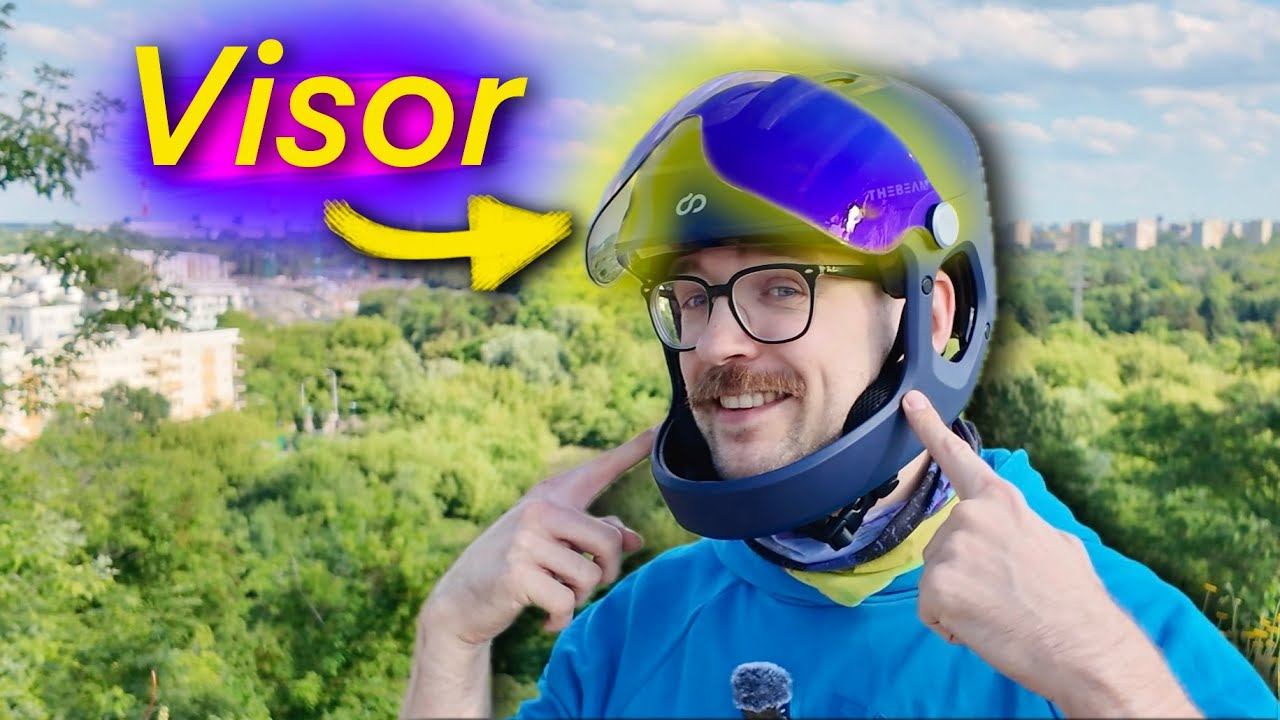 Revolutionary PEV & eBike Helmet - The Beam Virgo