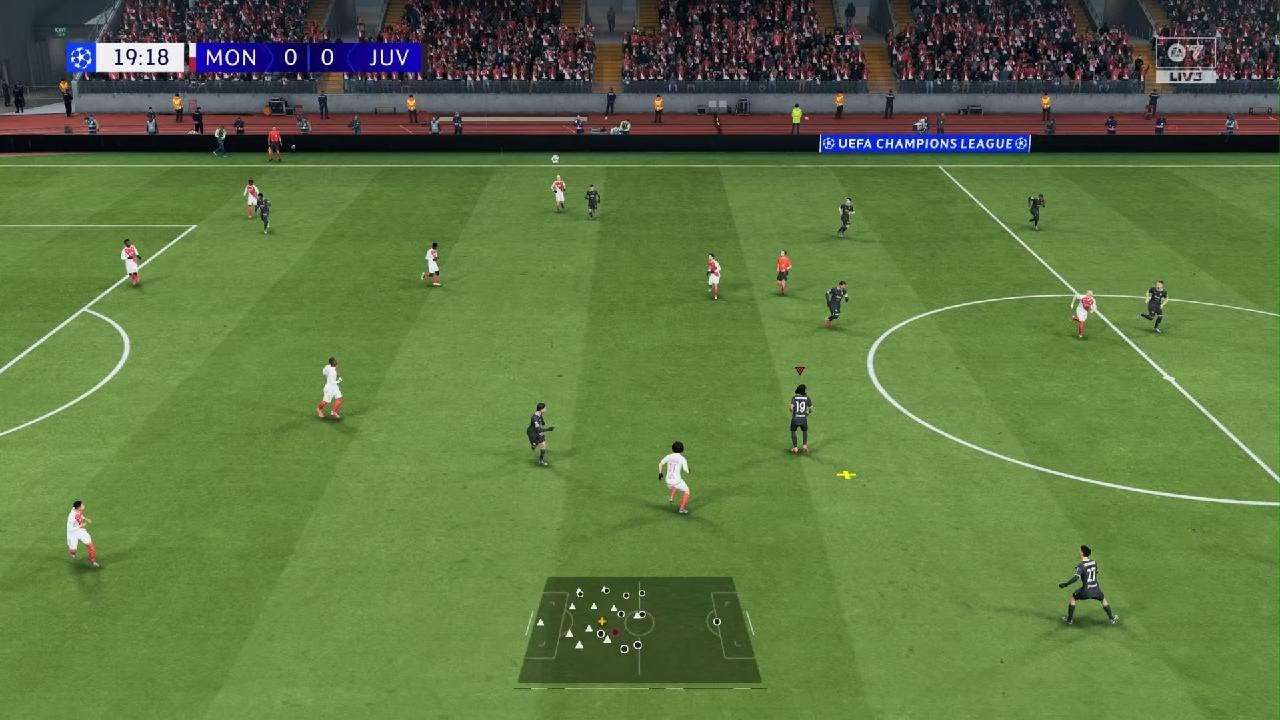 EA SPORTS FC 26 Modalità carriera 8 giornata della UEFA Champions-League Monaco Juventus