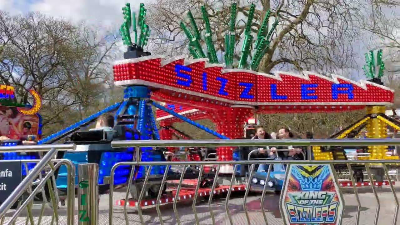 The King Sizzler Ride At Bath Fun Fair