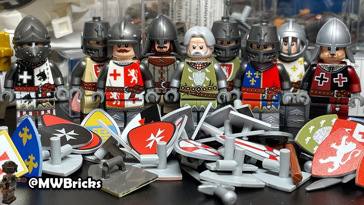 HUGE $1000 Custom Lego Haul | KTown Bricks 1st Knights Tournament