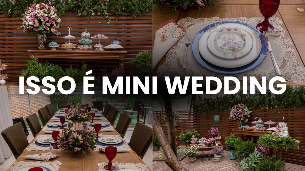 Casamento intimista n&atilde;o &eacute; casamento pobre &ndash; e eu provo