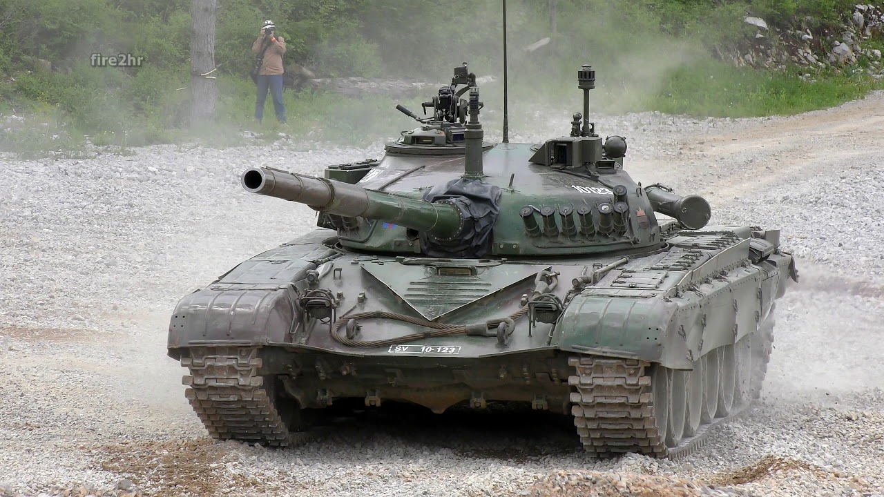 [4K]🇸🇮M-84A4 Sniper (Slovenian Armed Forces)_Pivka-The Tank Weekend(25.05.2019.)