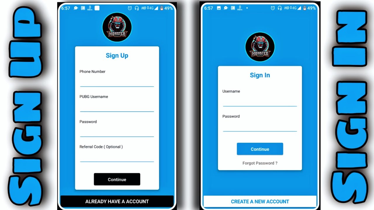 Login and Signup Karne Ka Tarika | Login and Sign Up Process