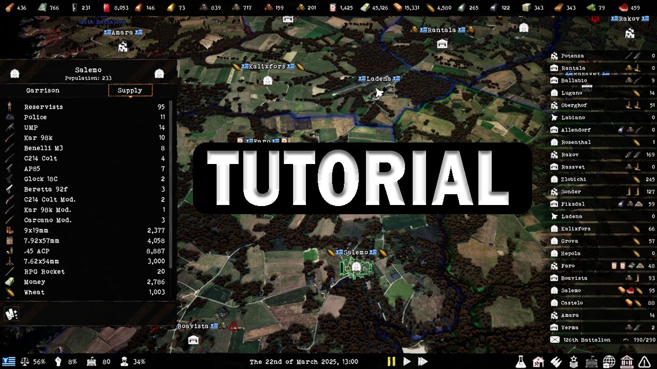 Total Conflict: Resistance Tutorial For Beginner's