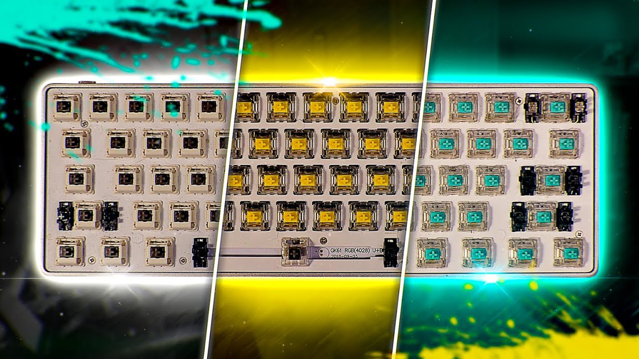 😍 Почему HotSwap в клавиатурах - это топ || GK61 Durock Koala кастом