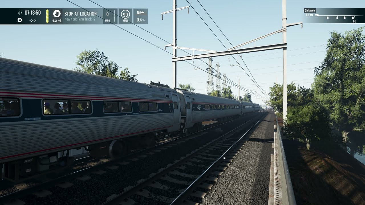 TSW 6 - Slushygriffin's Amfleet sound mod demonstration. Link in description.
