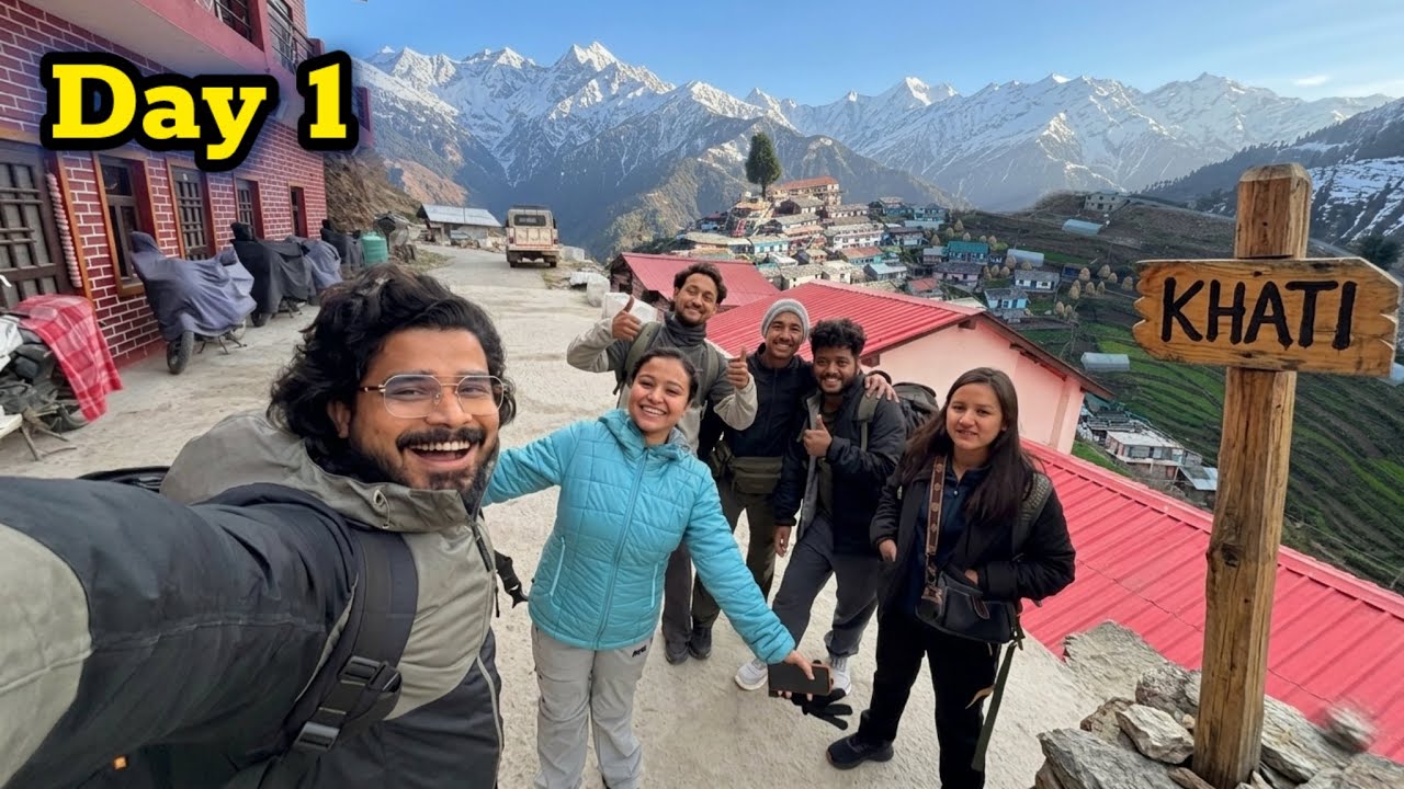 Humara first Trekking trip in Uttarakhand | Day 1 from Almora to Khati | @TRIPTHEWILD @tripsense 