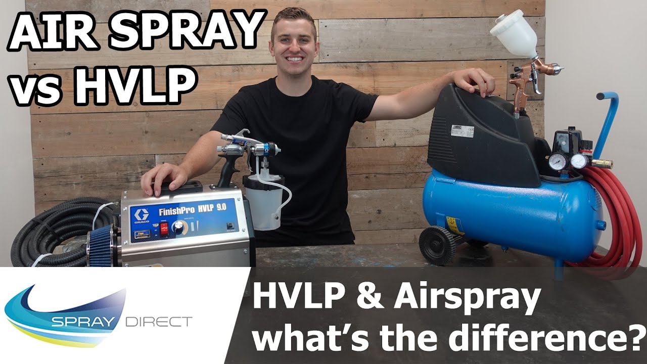 Турбина HVLP и воздушное распыление HVLP — в чем разница?