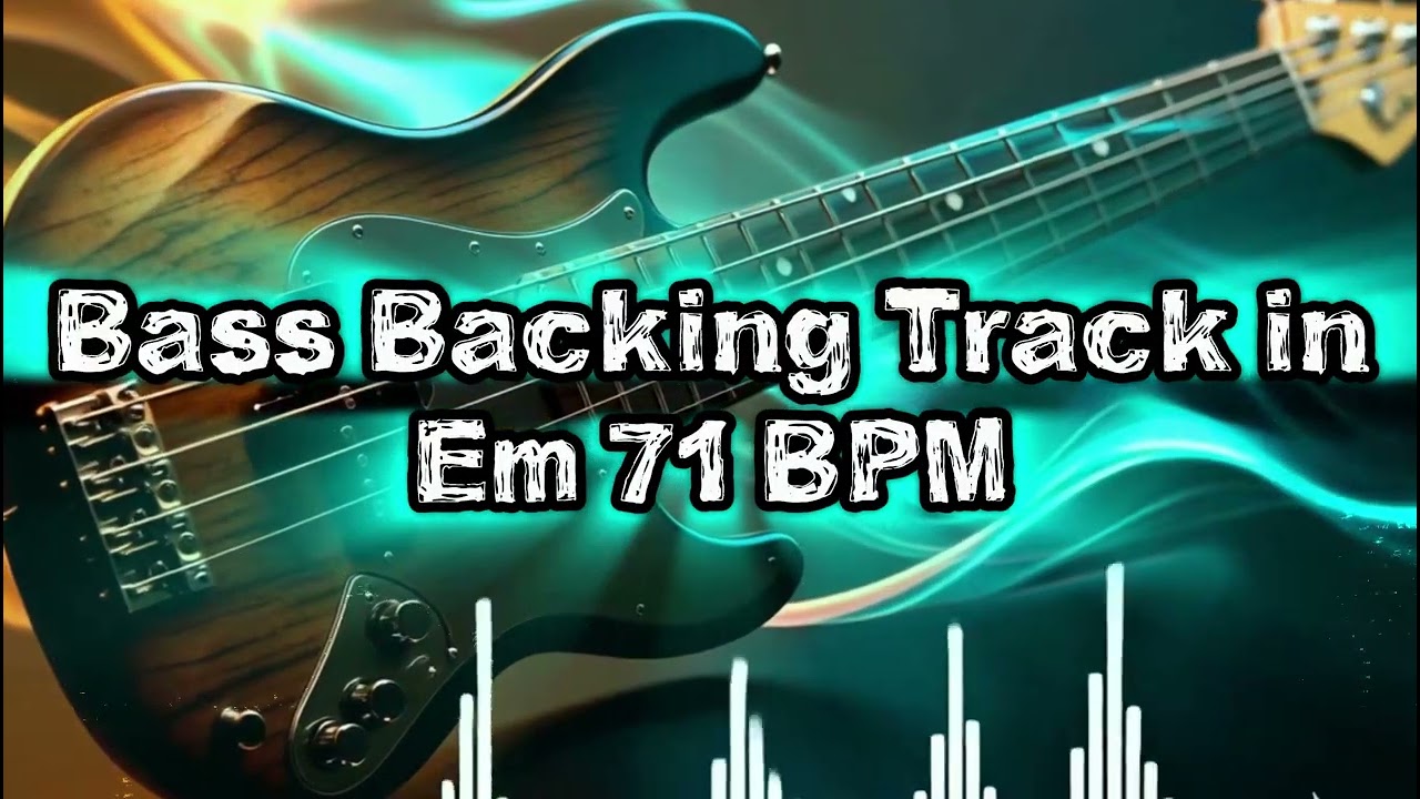 Bass Backing Track in Em 71 BPM ^#backingtrack #bassbackingtrack #dubreggae