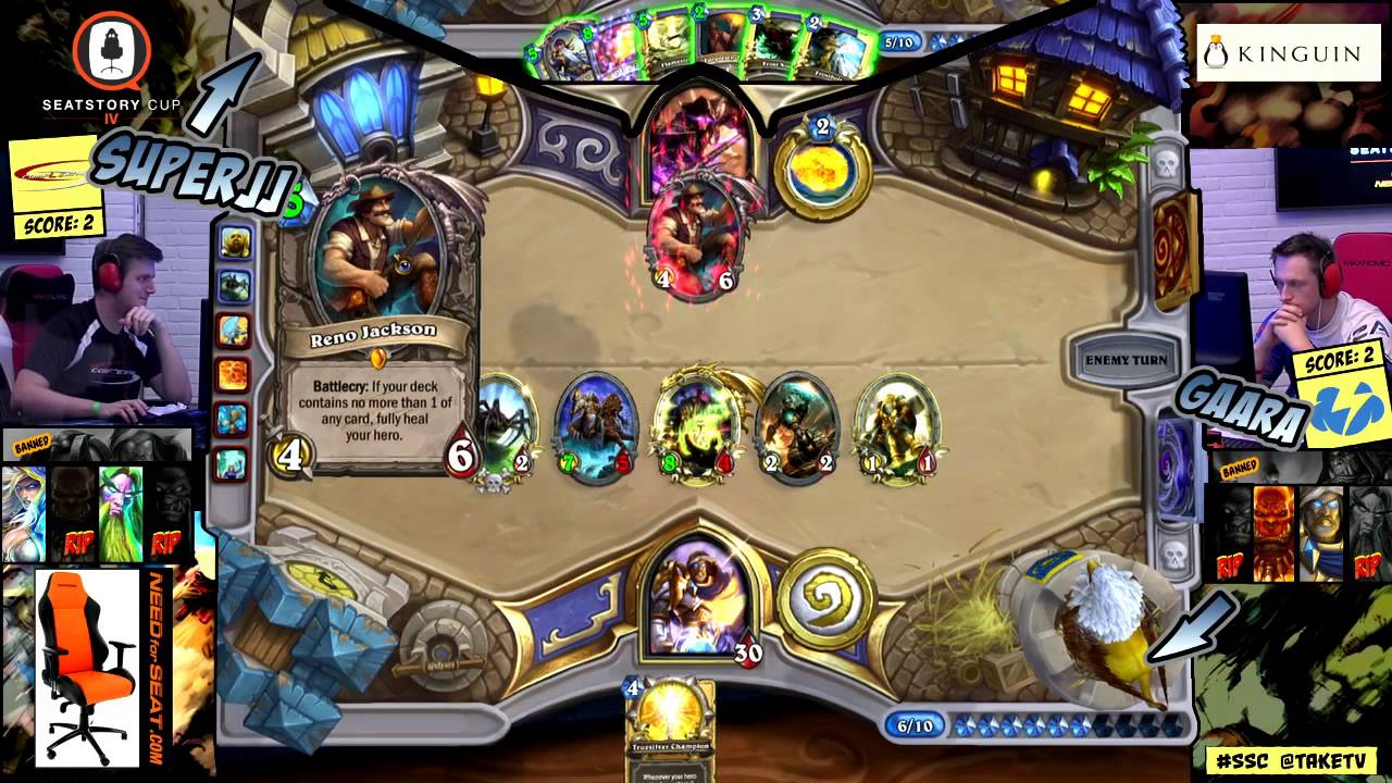 Reno Jackson Appears In A Tournament - Gaara Reckt So Hard -